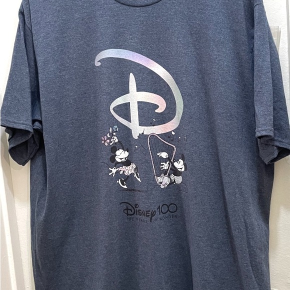 Disney Mickey and Minnie Port & Company 100th Of Wonder Celebration T-Shirt XL. - Picture 2 of 12